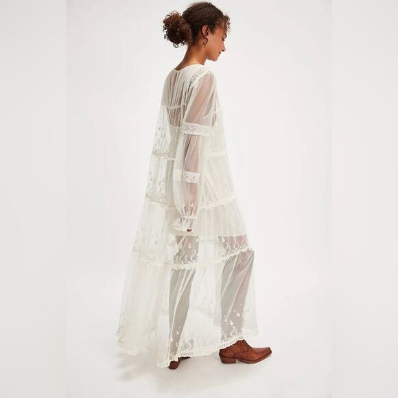 Free People Stevie Maxi Dress Size Medium - Picture 2 of 11